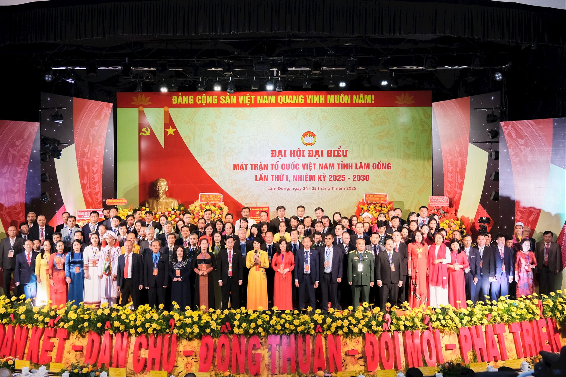 Đại hội đại biểu Mặt trận Tổ quốc Việt Nam tỉnh Lâm Đồng nhiệm kỳ 2025 - 2030